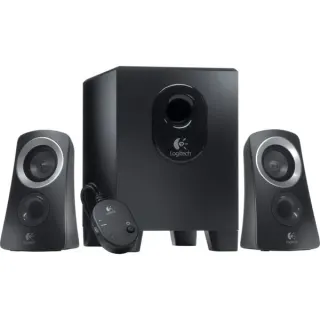 Logitech Z313, PC-Lautsprecher (schwarz/silber, Retail)
