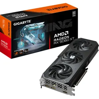 GIGABYTE Radeon RX 9060 XT GAMING OC 8GB, Grafikkarte (schwarz)