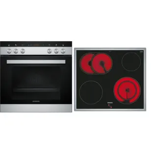 Siemens EQ110KA0Z, Herdset (schwarz/silber)