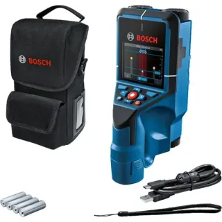 Bosch Professional PRO Akku-Wallscanner D-tect 200 C Professional, 12Volt, Ortungsgerät (blau/schwarz, ohne Akku und Ladegerät)