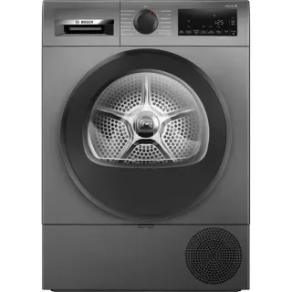 Bosch WQG243DR10 Serie 6, Wärmepumpentrockner (silber/schwarz)