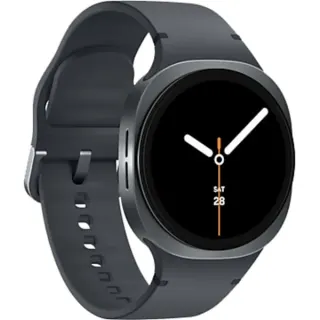 Samsung Galaxy Watch8, Smartwatch (grau, 40 mm, LTE, Sport Band S/M)