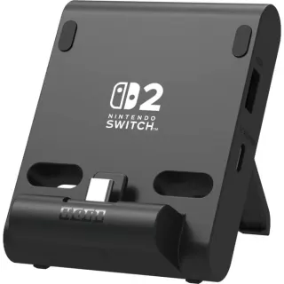 HORI Dual USB PlayStand, Halterung (schwarz, für Nintendo Switch 2)