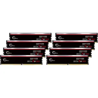 G.Skill RIMM 384 GB DDR5-6400 (8x 48 GB) Octo-Kit ECC, Arbeitsspeicher (schwarz, F5-6400R3239G48GE8-G5N, Zeta R5, Registered, AMD EXPO)