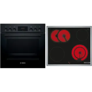 Bosch HND211LB2, Herdset (schwarz/edelstahl)