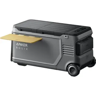 Anker SOLIX EverFrost 2 58L, Kühlbox (grau/schwarz, mit 1 Akku)
