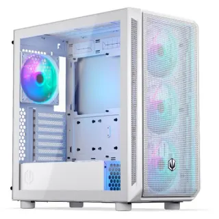 ENDORFY ARX 700 ARGB White, Tower-Gehäuse (weiß, Tempered Glass)