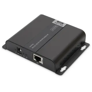 Digitus Professional 4K HDMI Extender über CAT/IP, HDMI Verlängerung (schwarz, Empfängereinheit)