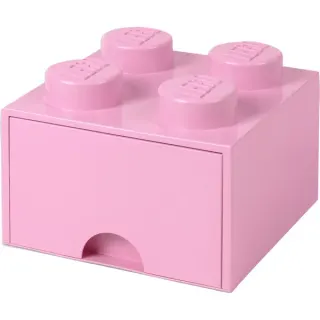 Room Copenhagen LEGO Brick Drawer 4 rosa, Aufbewahrungsbox (rosa)