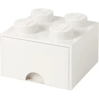 Room Copenhagen LEGO Brick Drawer 4 weiß, Aufbewahrungsbox (weiß)
