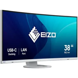 EIZO EV3895-WT, LED-Monitor (95.3 cm (37.5 Zoll), weiß, QHD+, IPS, USB-C)