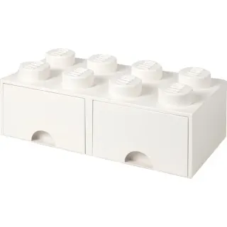 Room Copenhagen LEGO Brick Drawer 8 weiß, Aufbewahrungsbox (weiß)