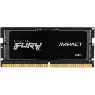 Kingston FURY SO-DIMM 8 GB DDR5-4800 , Arbeitsspeicher (schwarz, KF548S38IB-8, Impact, INTEL XMP)