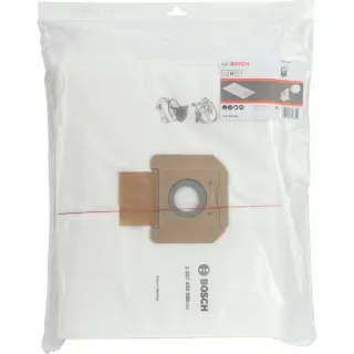 Bosch Professional Vliesfilterbeutel für GAS 55 M, Staubsaugerbeutel (weiß, 5 Stück)