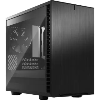 Fractal Design Define 7 Nano Black TG Light Tint, Tower-Gehäuse (schwarz, Tempered Glass)