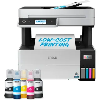 Epson EcoTank ET-5150, Multifunktionsdrucker (grau/schwarz, Scan, Kopie, USB, LAN, WLAN, Duplex (Druck))