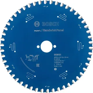Bosch Professional EXPERT Sandwich Panel Kreissägeblatt, Ø 235mm, 50Z (Bohrung 30mm, für Handkreissägen)