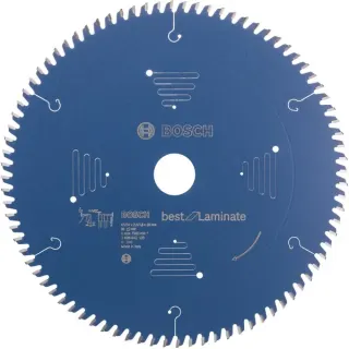 Bosch Professional Kreissägeblatt Best for Laminate, Ø 254mm, 84Z (Bohrung 30mm, für Kapp- & Gehrungssägen)