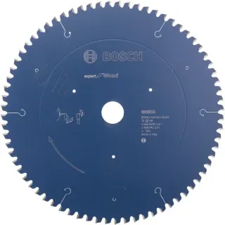 Bosch Professional EXPERT Wood Kreissägeblatt, Ø 305mm, 72Z (Bohrung 30mm, für Kapp- & Gehrungssägen)