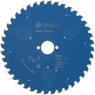 Bosch Professional EXPERT Wood Kreissägeblatt, Ø 216mm, 40Z (Bohrung 30mm, für Kapp- & Gehrungssägen)