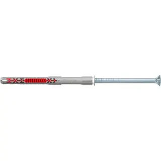 fischer Langschaftdübel DuoXpand 8x120 T (hellgrau/rot, 50 Stück)
