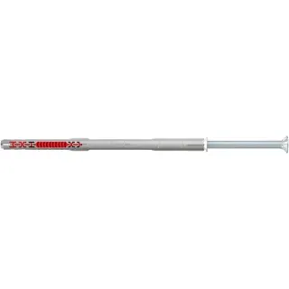 fischer Langschaftdübel DuoXpand 10x200 T (hellgrau/rot, 50 Stück)
