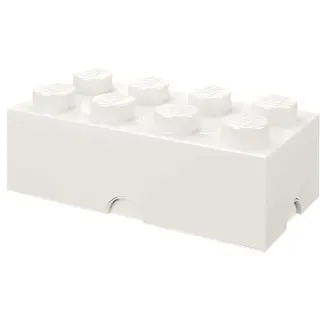 Room Copenhagen LEGO Storage Brick 8 weiß, Aufbewahrungsbox (weiß)