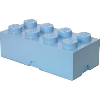 Room Copenhagen LEGO Storage Brick 8 hellblau, Aufbewahrungsbox (hellblau)
