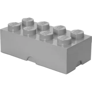 Room Copenhagen LEGO Storage Brick 8 grau, Aufbewahrungsbox (grau)
