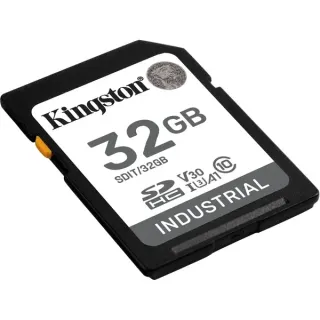 Kingston Industrial 32 GB SDHC, Speicherkarte (schwarz, UHS-I U3, Class 10, V30, A1)