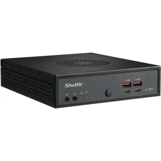 Shuttle XPC slim DN11H9, Barebone (schwarz, ohne Betriebssystem)