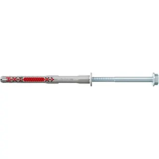 fischer Langschaftdübel DuoXpand 10x120 FUS (hellgrau/rot, 50 Stück)