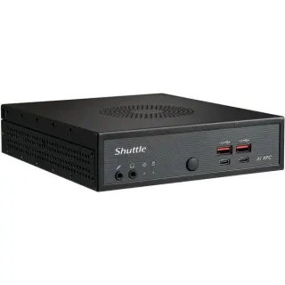 Shuttle XPC slim DN11H5, Barebone (schwarz, ohne Betriebssystem)
