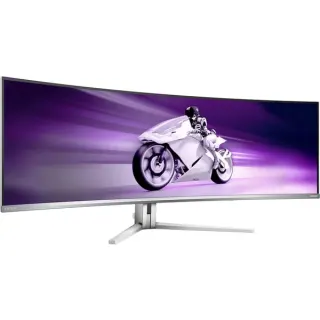 Philips Evnia 49M2C8900L QD-OLED, Gaming-Monitor (124.3 cm (48.9 Zoll), weiß, DQHD, Curved, HDR True Black 400, Ambiglow, Dynamic Lighting, 144Hz Panel)