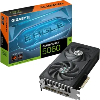 GIGABYTE GeForce RTX 5060 EAGLE OC, Grafikkarte (DLSS 5, 3x DisplayPort, 1x HDMI 2.1)