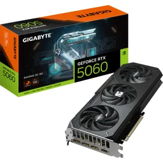 GIGABYTE GeForce RTX 5060 GAMING OC 8GB, Grafikkarte (DLSS 5, 3x DisplayPort, 1x HDMI 2.1)