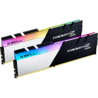 G.Skill DIMM 16 GB DDR4-3600 (2x 8 GB) Dual-Kit, Arbeitsspeicher (schwarz/silber, F4-3600C16D-16GTZNC, Trident Z Neo, INTEL XMP)