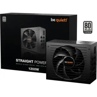be quiet! Straight Power 12 Platinum 1200W ATX3.1, PC-Netzteil (schwarz, 2x 12VHPWR, 4x PCIe, Kabel-Management, 1200 Watt)