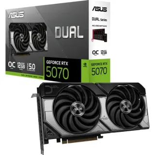 ASUS GeForce RTX 5070 DUAL OC, Grafikkarte (DLSS 5, 3x DisplayPort, 1x HDMI 2.1)