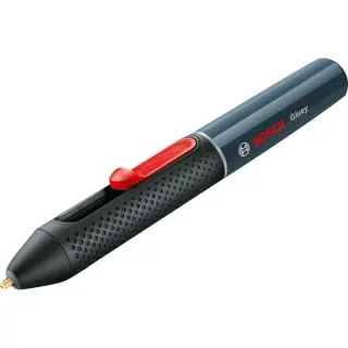 Bosch Heimwerken & Garten Akku-Heißklebestift Gluey Pen, Smoky Grey, Heißklebepistole (grau/schwarz, inkl. 20 Klebesticks)