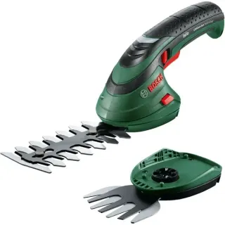Bosch Heimwerken & Garten Akku-Strauch & Grasscheren-Set Isio (grün/schwarz, Li-Ionen Akku 1,5Ah 3,6Volt)