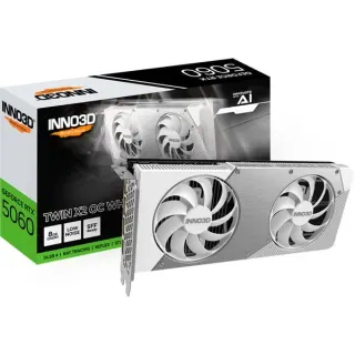 INNO3D GeForce RTX 5060 TWIN X2 OC WHITE 8GB, Grafikkarte (DLSS 5, 3x DisplayPort, 1x HDMI 2.1)
