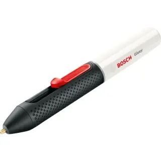 Bosch Heimwerken & Garten Akku-Heißklebestift Gluey Pen, Marshmallow, Heißklebepistole (weiß/schwarz, inkl. 20 Klebesticks)