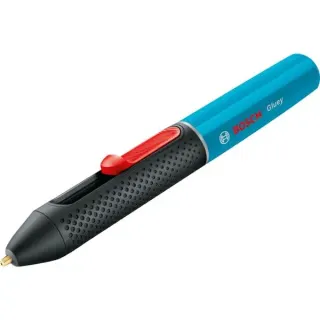 Bosch Heimwerken & Garten Akku-Heißklebestift Gluey Pen, Lagoon Blue, Heißklebepistole (blau/schwarz, inkl. 20 Klebesticks)