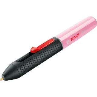 Bosch Heimwerken & Garten Akku-Heißklebestift Gluey Pen, Cupcake Pink, Heißklebepistole (pink/schwarz, inkl. 20 Klebesticks)