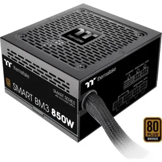 Thermaltake SMART BM3 850W, PC-Netzteil (schwarz, 1x 12VHPWR, 4x PCIe, Kabel-Management, 850 Watt)