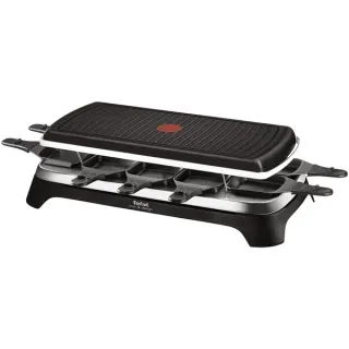 Tefal Raclette Grill RE4588 (schwarz/silber)