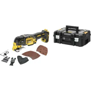DEWALT Akku-Multifunktions-Werkzeug DCS356NT, 18Volt (gelb/schwarz, ohne Akku und Ladegerät, in T STAK-Box II)