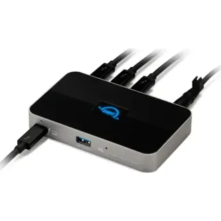 OWC Thunderbolt Hub, Dockingstation (grau/schwarz, Thunderbolt 4, USB-A)