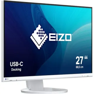 EIZO FlexScan EV2720S-WT, LED-Monitor (68.5 cm (27 Zoll), weiß, WQHD, IPS, USB-C, USB-Hub)